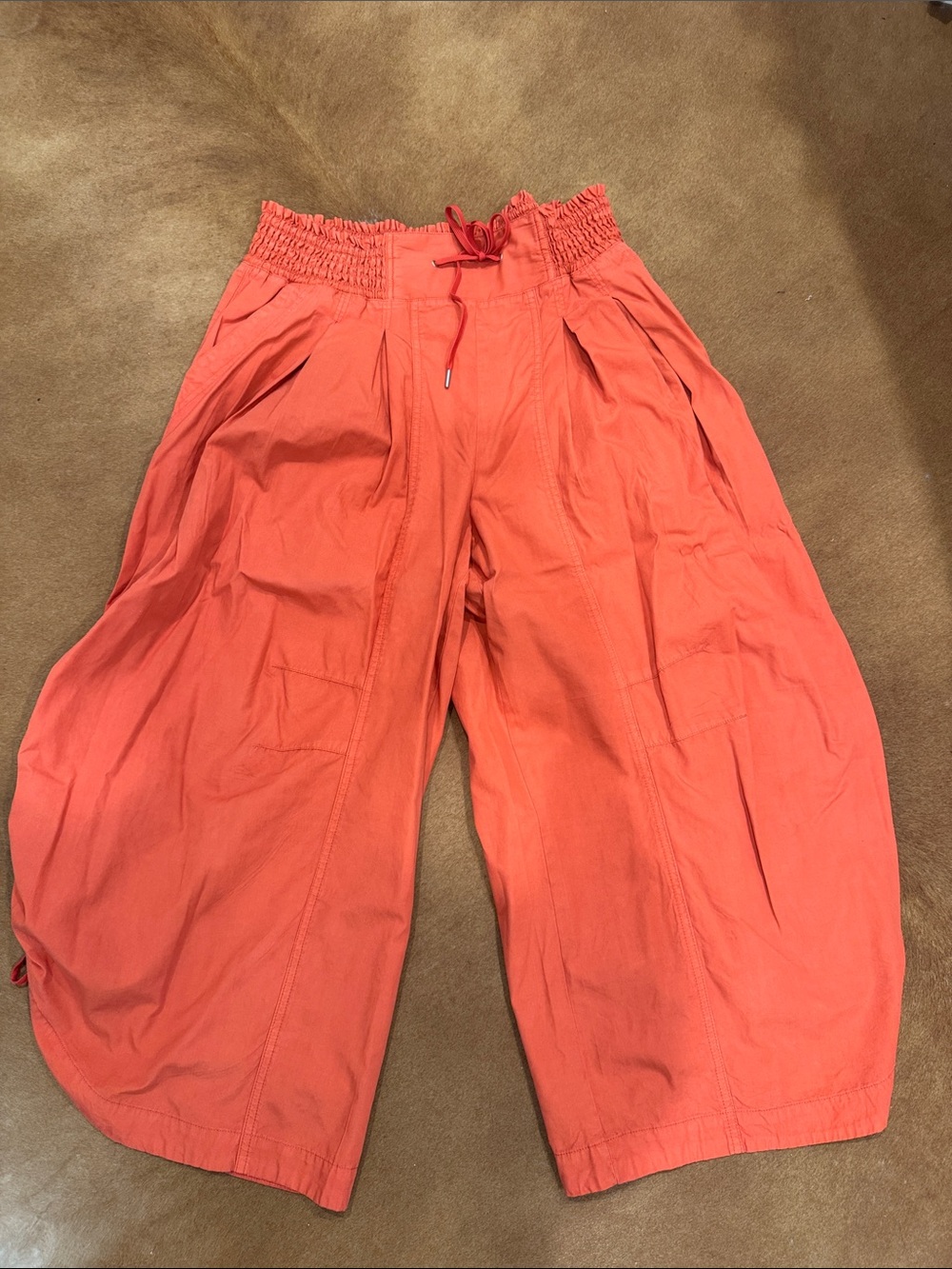 Anthropologie orange pants